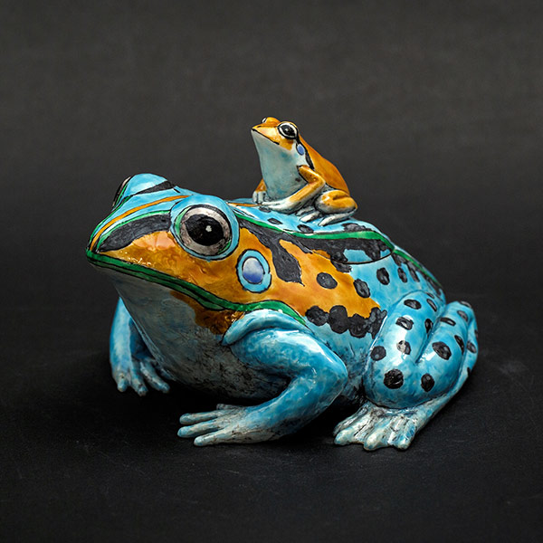 Sky Blue Frog
