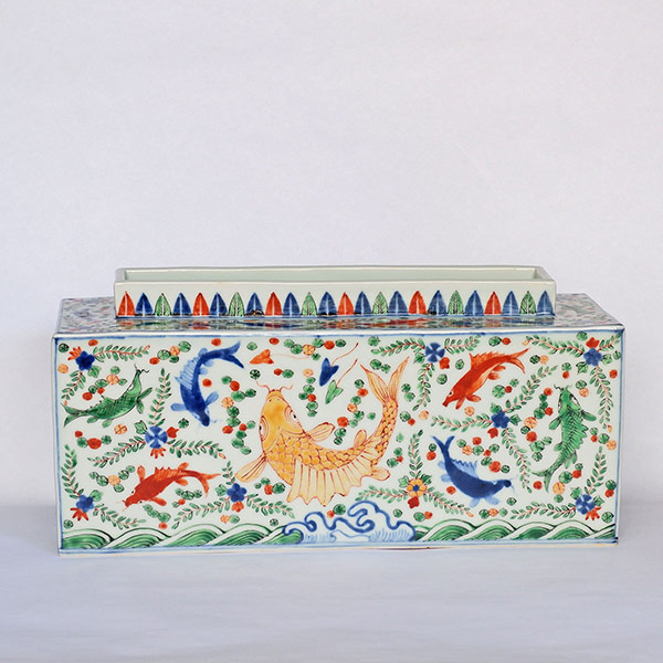 Vase with Painted Fish