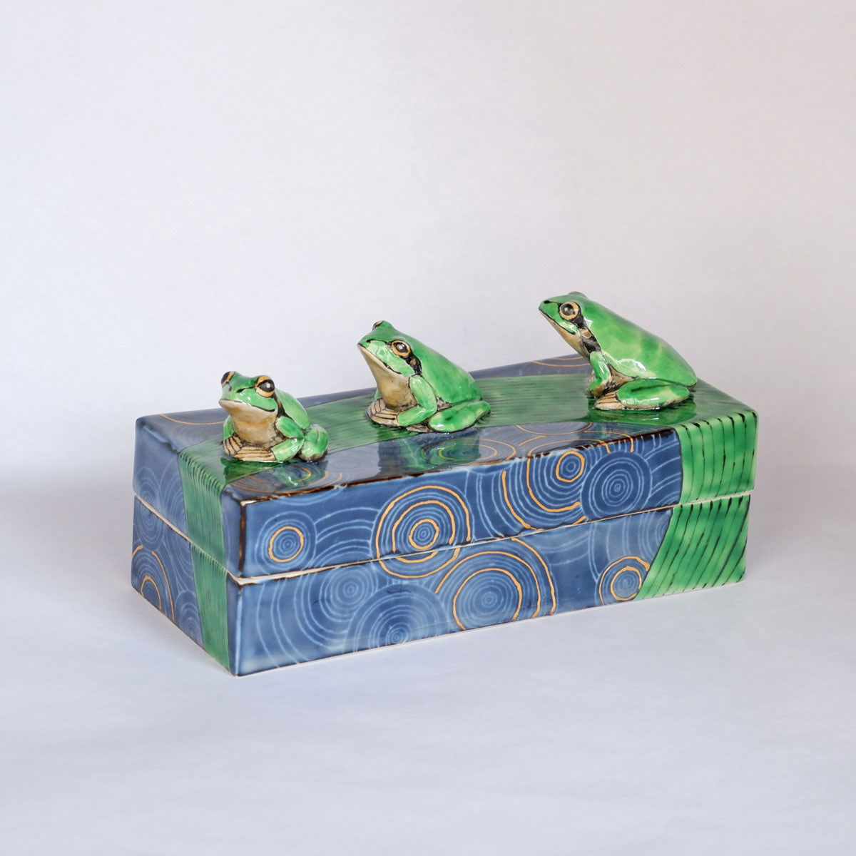 Three Frogs