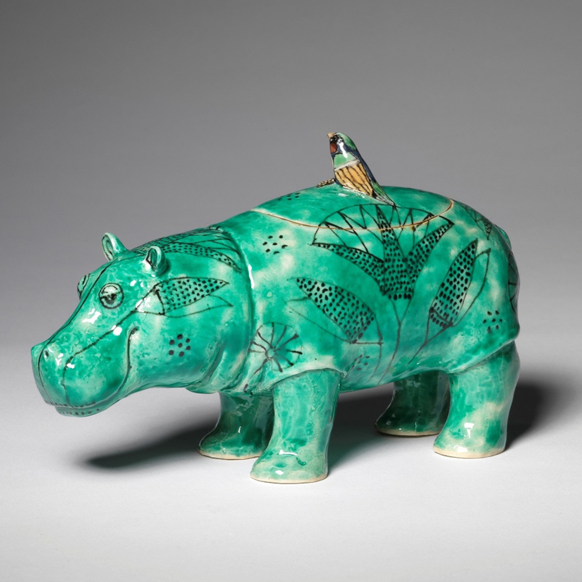 Hippo Pot, standing