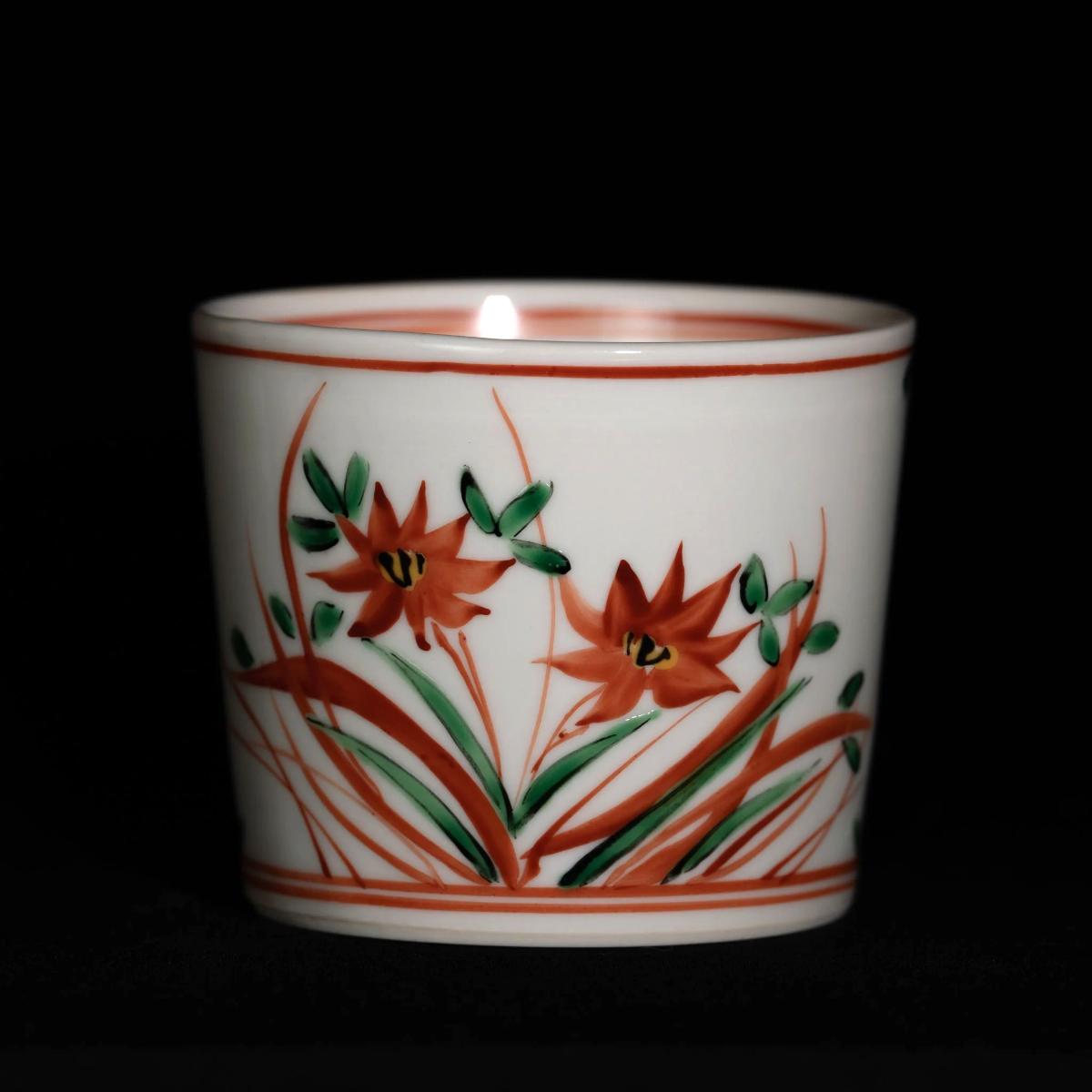 Floral Motif｜赤絵万暦草花文