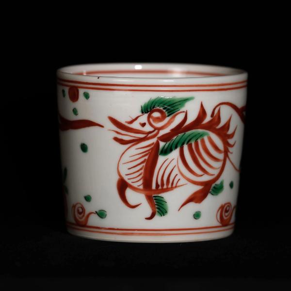 Qilin Motif｜赤絵万暦麒麟文