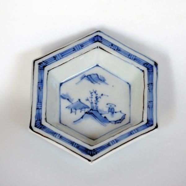 Sansui Motif｜山水文 六角型