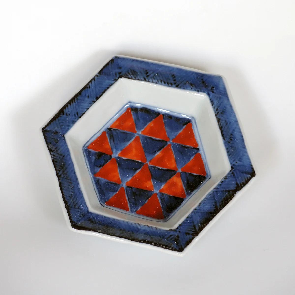 Uroko Motif｜鱗文 六角型