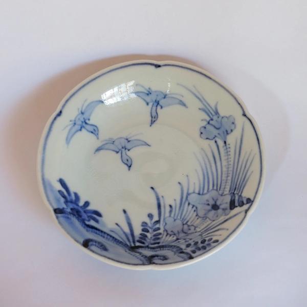 Plover Motif｜千鳥文 木瓜縁