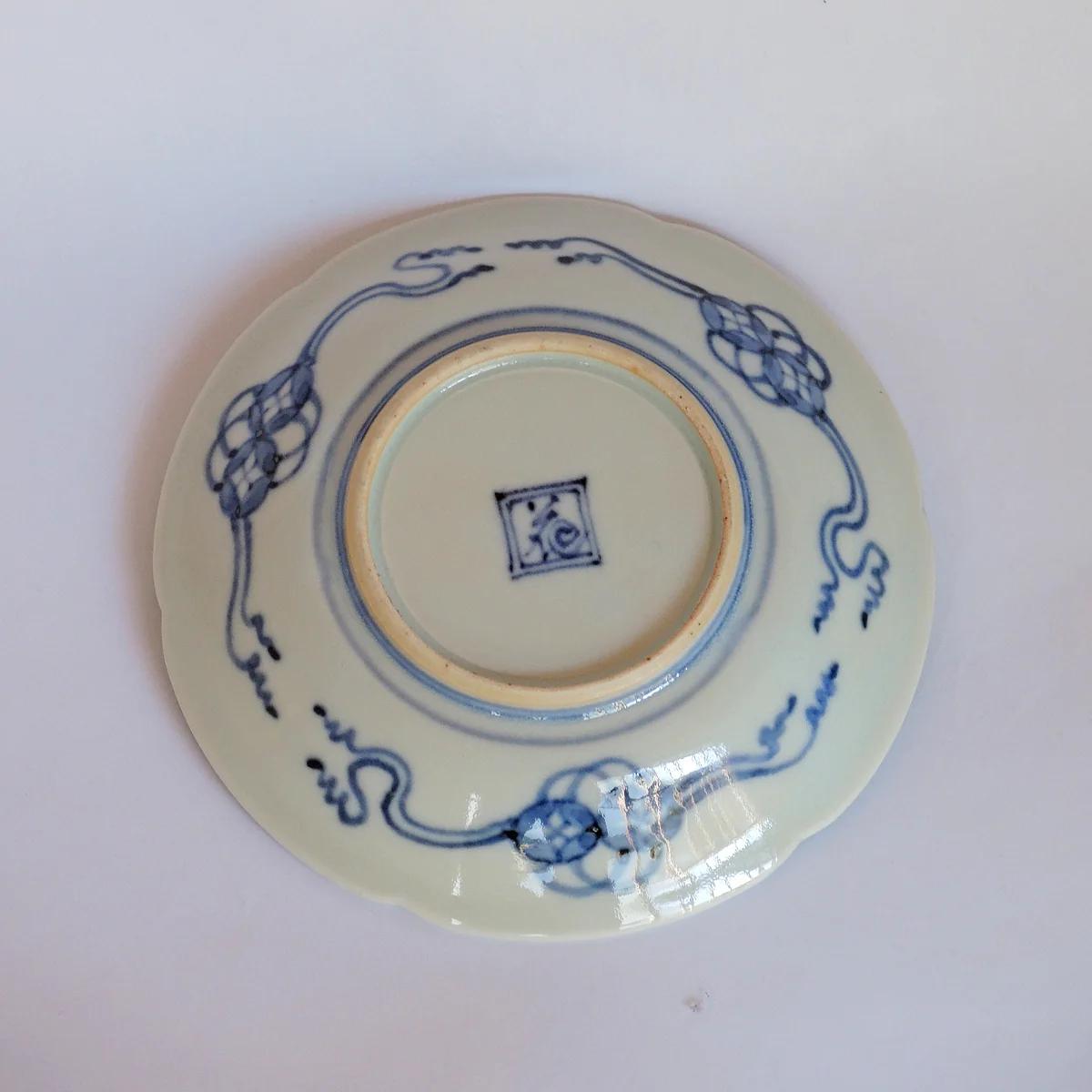 Plover Motif｜千鳥文 木瓜縁