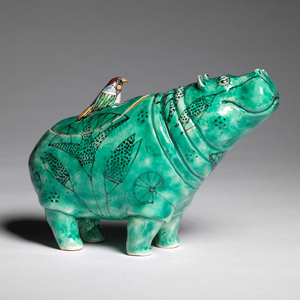 Hippo Pot, gazing