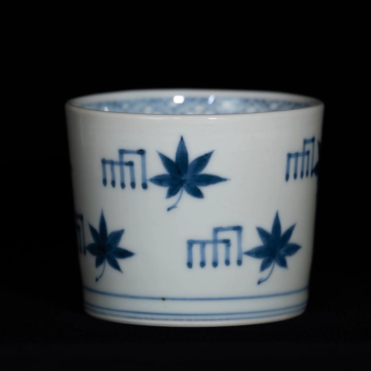 Genjikō Diagram Motif｜源氏香図に楓文