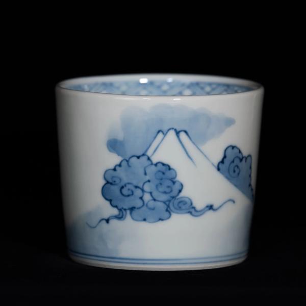 Mount Fuji with Clouds Motif｜富士に雲文