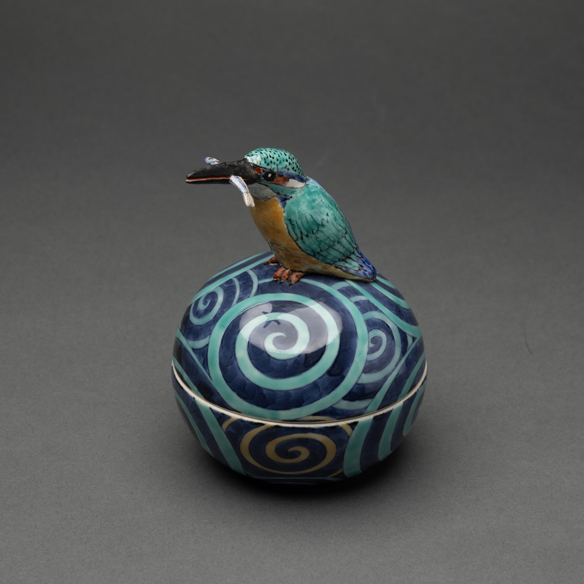 Kingfisher with Fish