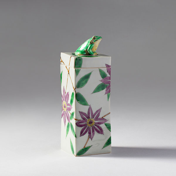 Frog and Clematis