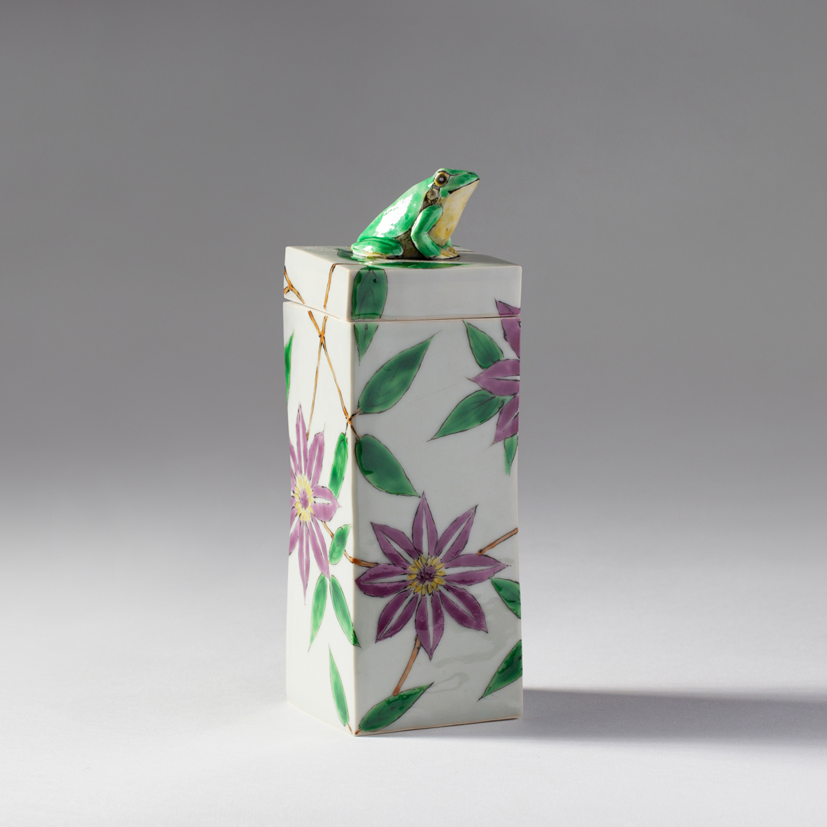 Frog and Clematis